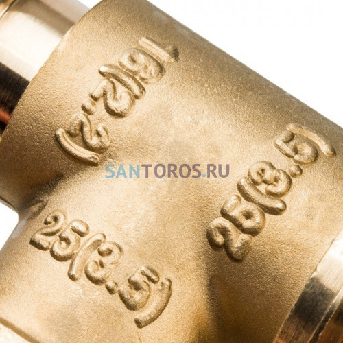 Тройник переходной 25x25x16 для труб из сшитого полиэтилена Stout SFA-0014-252516
