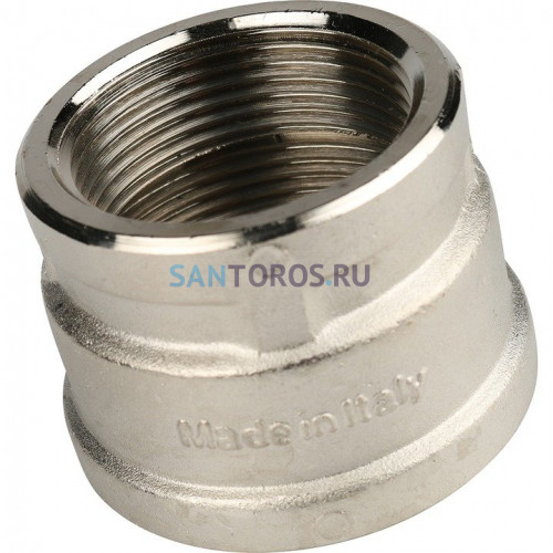Муфта ВВ переxодная 1 1/2x1 1/4, никелированная Stout SFT-0006-112114