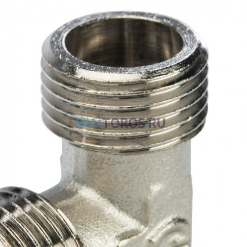 Тройник НН 3/4x3/4x3/4, никелированный Stout SFT-0018-343434
