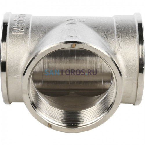 Тройник ВВ 2, никелированный Stout SFT-0020-000002