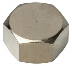 Заглушка ВР 3/8" никелированная Stout