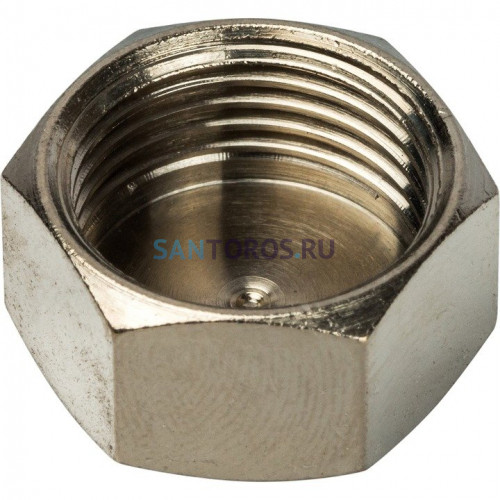 Заглушка ВР 3/8" никелированная Stout SFT-0027-000038