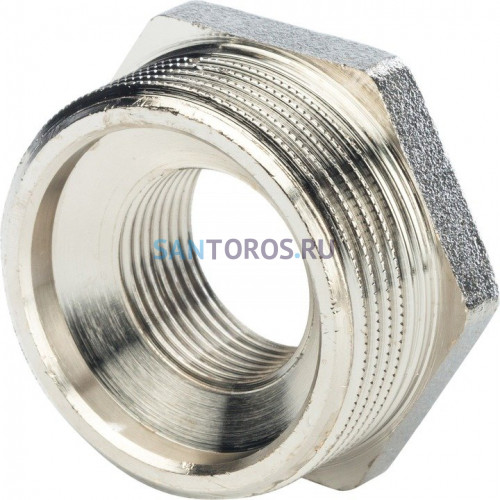 Футорка 1x1/2, никелированная Stout SFT-0029-000112