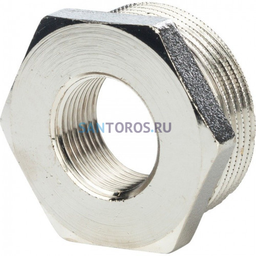 Футорка 1x1/2, никелированная Stout SFT-0029-000112