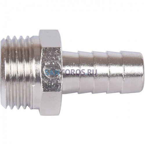 Штуцер НР 1/2x12, никелированный Stout SFT-0067-001212