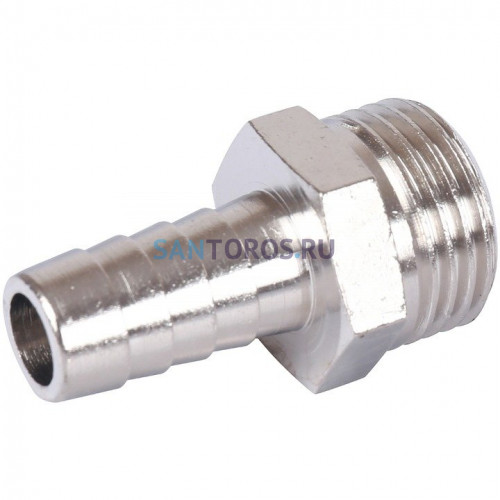 Штуцер НР 1/2x12, никелированный Stout SFT-0067-001212