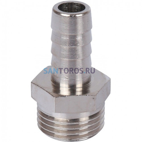 Штуцер НР 1/2x12, никелированный Stout SFT-0067-001212