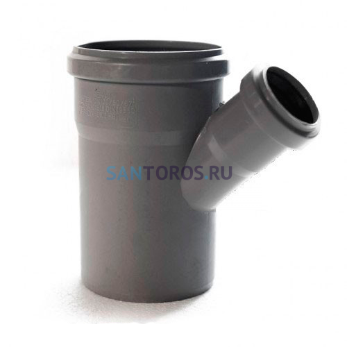 Тройник канализационный HTEA 75х50/45° Ostendorf 113210