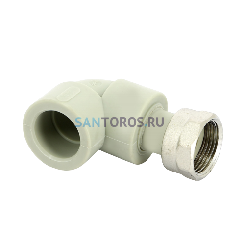Угольник PPR с накидной гайкой 25x3/4 FV-Plast AA227025034