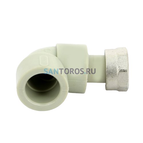 Угольник PPR с накидной гайкой 25x3/4 FV-Plast AA227025034