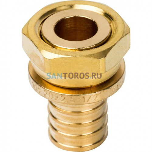 Переходник с накидной гайкой 20xG 1/2 для труб из сшитого полиэтилена Stout SFA-0019-002012