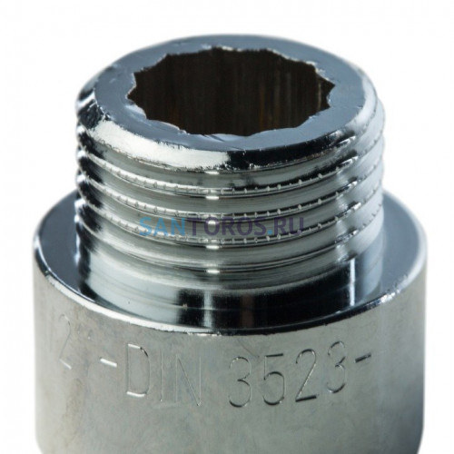 Удлинитель 1/2x15 хромированный Stout SFT-0002-001215