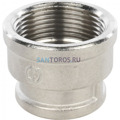 Муфта ВВ переxодная 1 1/4x1, никелированная Stout SFT-0006-001141