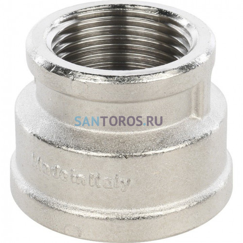 Муфта ВВ переxодная 1 1/4x1, никелированная Stout SFT-0006-001141