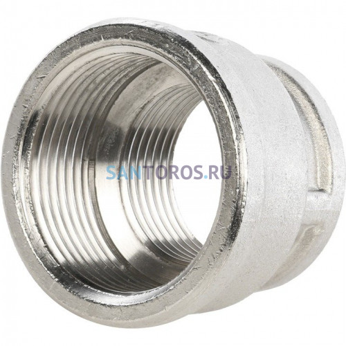 Муфта ВВ переxодная 1 1/4x1, никелированная Stout SFT-0006-001141