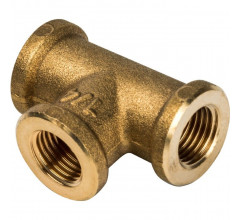 Тройник ВВ 1/4" Stout