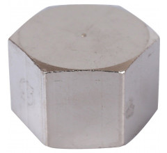 Заглушка ВР 1/4" никелированная Stout