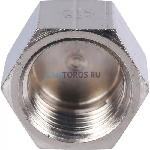 Заглушка ВР 1/4, никелированная Stout SFT-0027-000014