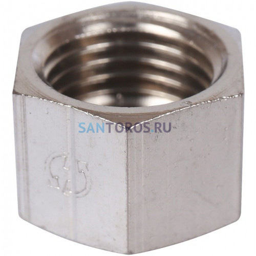 Заглушка ВР 1/4, никелированная Stout SFT-0027-000014