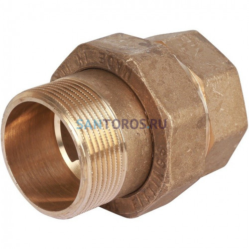 Разъемное соединение американка ВН 1 1/2, уплотнение под гайкой o-ring кольцо Stout SFT-0040-000112