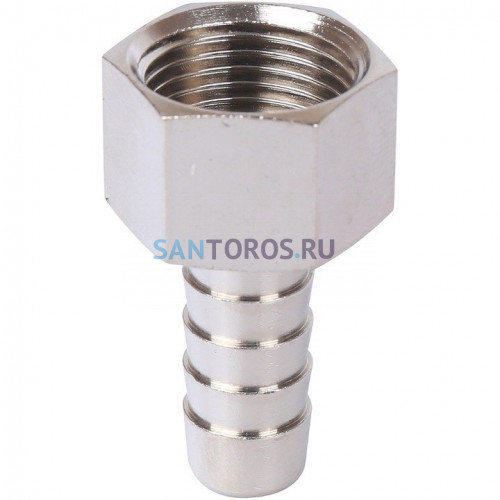 Штуцер ВР 3/8"x10 никелированный Stout SFT-0066-003810