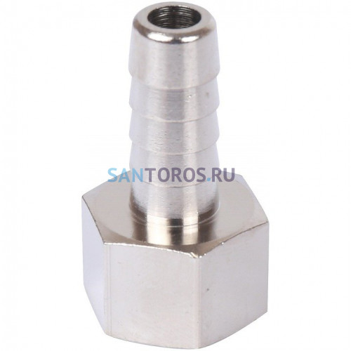 Штуцер ВР 3/8"x10 никелированный Stout SFT-0066-003810