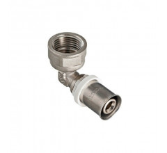 Угольник пресс с внутренней резьбой 16х1/2" Valtec