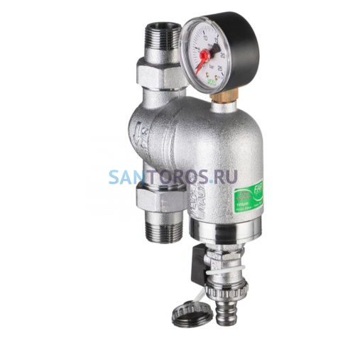 Фильтр FAR 100 мкм, с манометром, 1/2" НР FA 39A4 12100