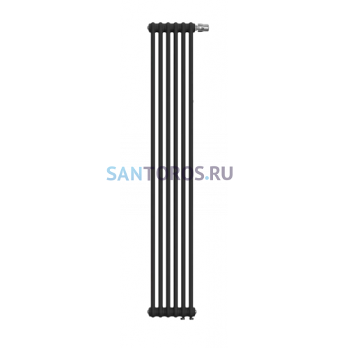 Стальной трубчатый радиатор RIFAR TUBOG TUB 2180 - 6 секций DV1 (Антрацит) TUB 2180-06-DV1-АN