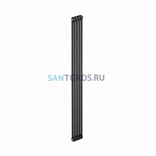 Стальной трубчатый радиатор RIFAR TUBOG TUB 2180 - 4 секций (Антрацит) TUB 2180-04-АN
