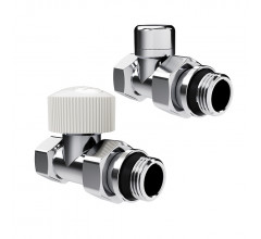 Набор термостатический прямой Royal Thermo Design 1/2М30x1.5, хром