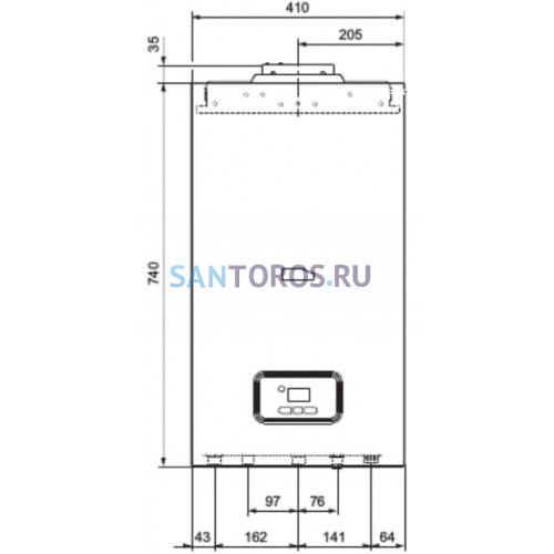 Котел газовый настенный Protherm Гепард 12 MOV (0010015235 Протерм)