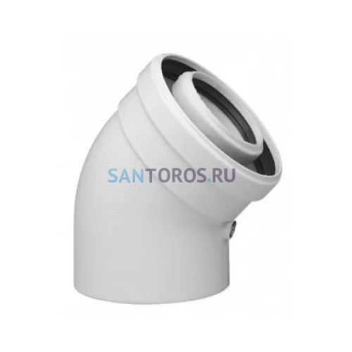 Коаксиальный отвод 45° HT Baxi (KHG71405981- Бакси)