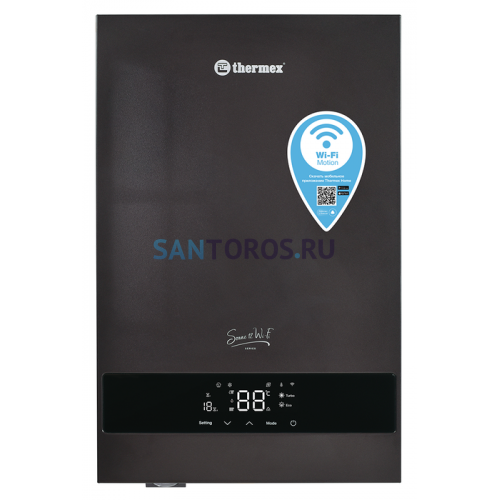 Электрический настенный котел THERMEX Sonne 12 Wi-Fi Grey (511 703 ТЕРМЕКС)