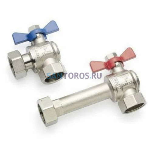 REHAU Комплект шаровых угловых кранов HKV/HKV-D/HLV 13152241001