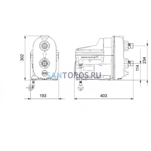 Насосная установка SCALA2 3-45 Grundfos (99027073) 93013252