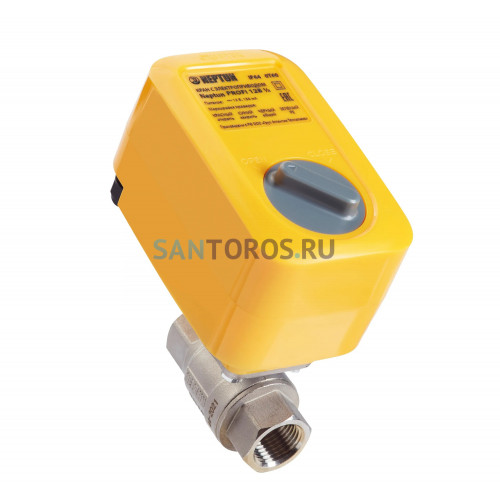 Кран шаровой с электроприводом Neptun PROFI 12В 1/2" 2205802 (Нептун)