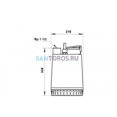 Насос дренажный Unilift AP 12.40.04.A1 Grundfos (96011017) 96011017