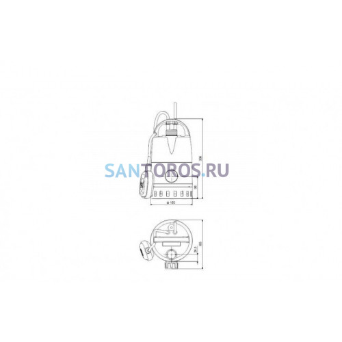 Насос дренажный Unilift CC 7 M1 Grundfos (96280967 Грундфос)