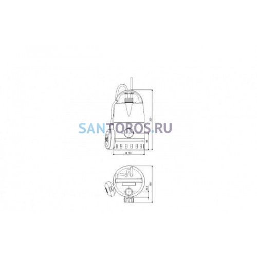 Насос дренажный Unilift CC 7 A1 Grundfos (96280968 Грундфос)