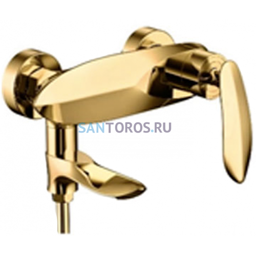 Смеситель для ванны с ручным душем Groсenberg GB8001 Золото GB8001GO
