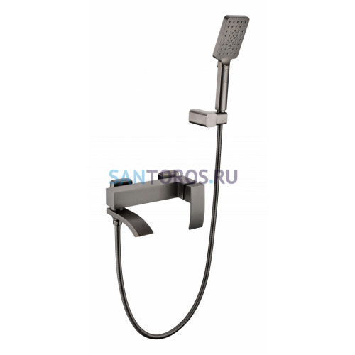 Смеситель для ванны  Grocenberg GB8007BG Графит GB8007BG