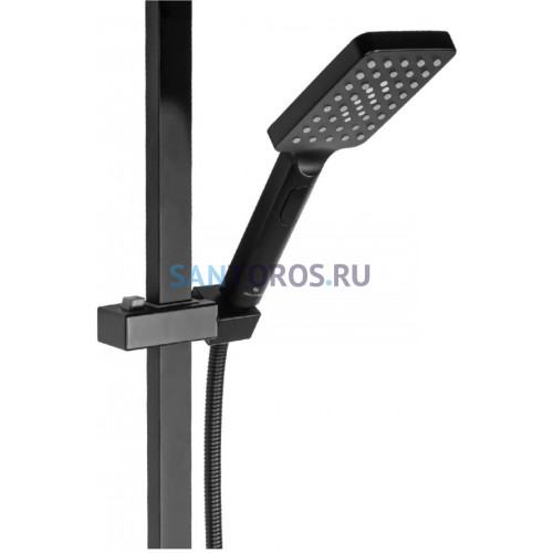 Душевая система Grocenberg GB7007-1 Черный матовый GB7007-1BL