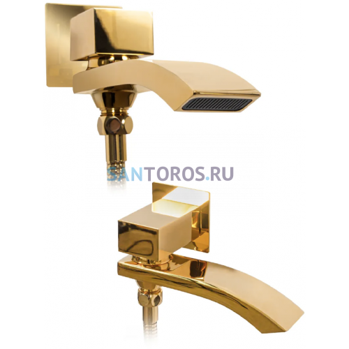 Душевая система Grocenberg GB5007 Золото GB5007GO