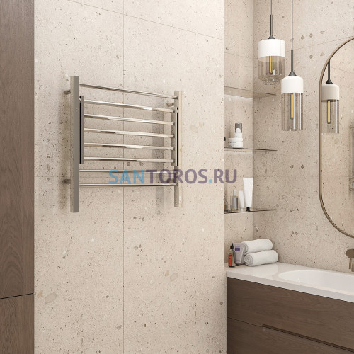 Горизонт П8 800х600 электро (sensor quick touch) Полотенцесушитель TERMINUS