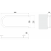 Электро 25 П-обр 600х200 Полотенцесушитель TERMINUS