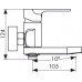Смеситель KAISER Linear для ванны 59022 (Кайзер)