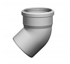 Отвод D 050 x 30, Sinikon КОМФОРТ ПЛЮС 504027.K