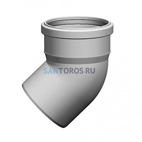 Отвод D 050 x 30, Sinikon КОМФОРТ ПЛЮС 504027.K 504027.K