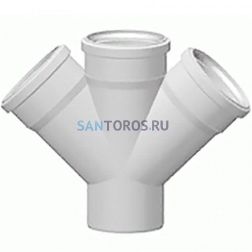 Крестовина одноплоскостная D110х110х110х45°, Sinikon КОМФОРТ ПЛЮС 506016.K 506016.K